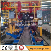 longitudinal I beam submerged arc I beam double wire welding machine